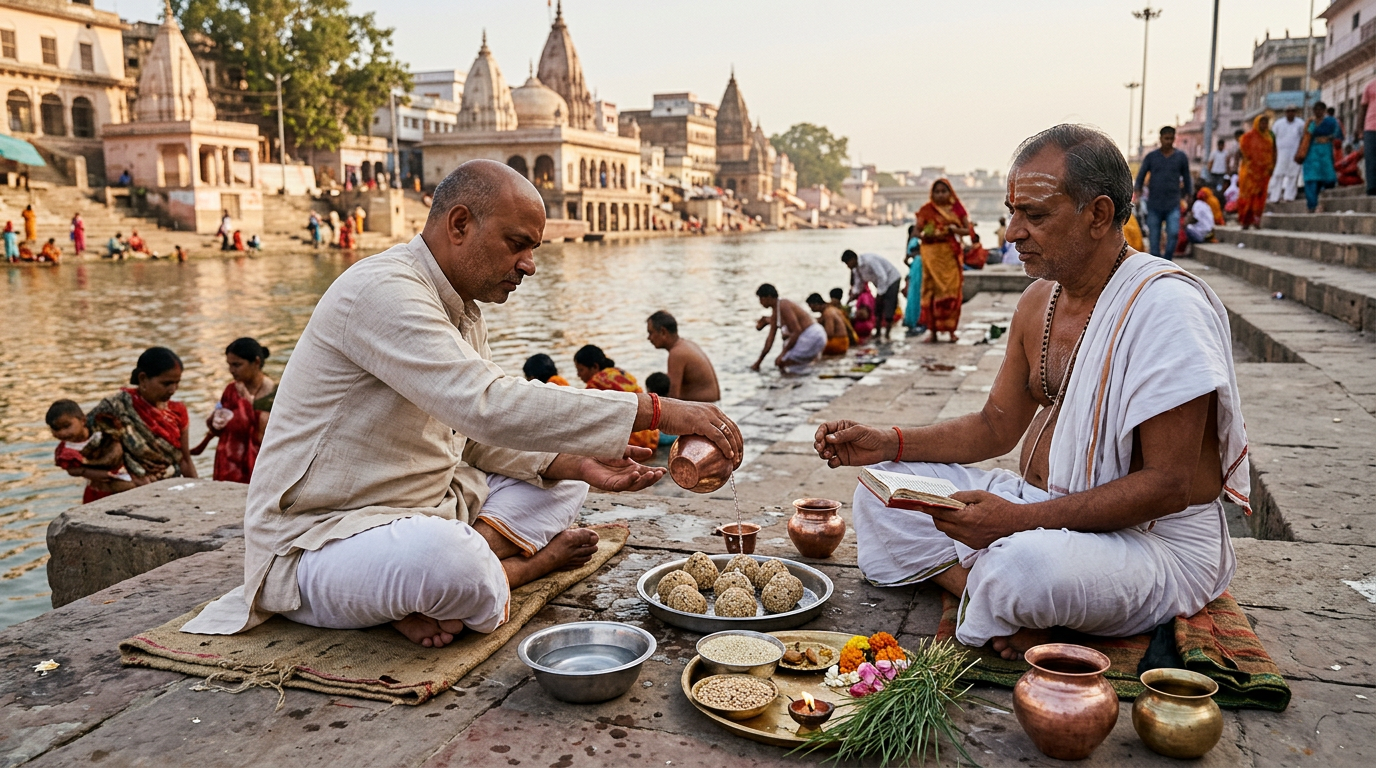 गया जी के पावन स्थलों पर संपूर्ण पूजा